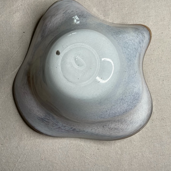 Fluted Blown Glass Centerpiece - Picture 8 of 9